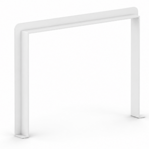 Front rozety pod syfon do szafki 200x100 mm. Estetyczna maskownica wycięcia w płycie meblowej do kuchni i łazienki.