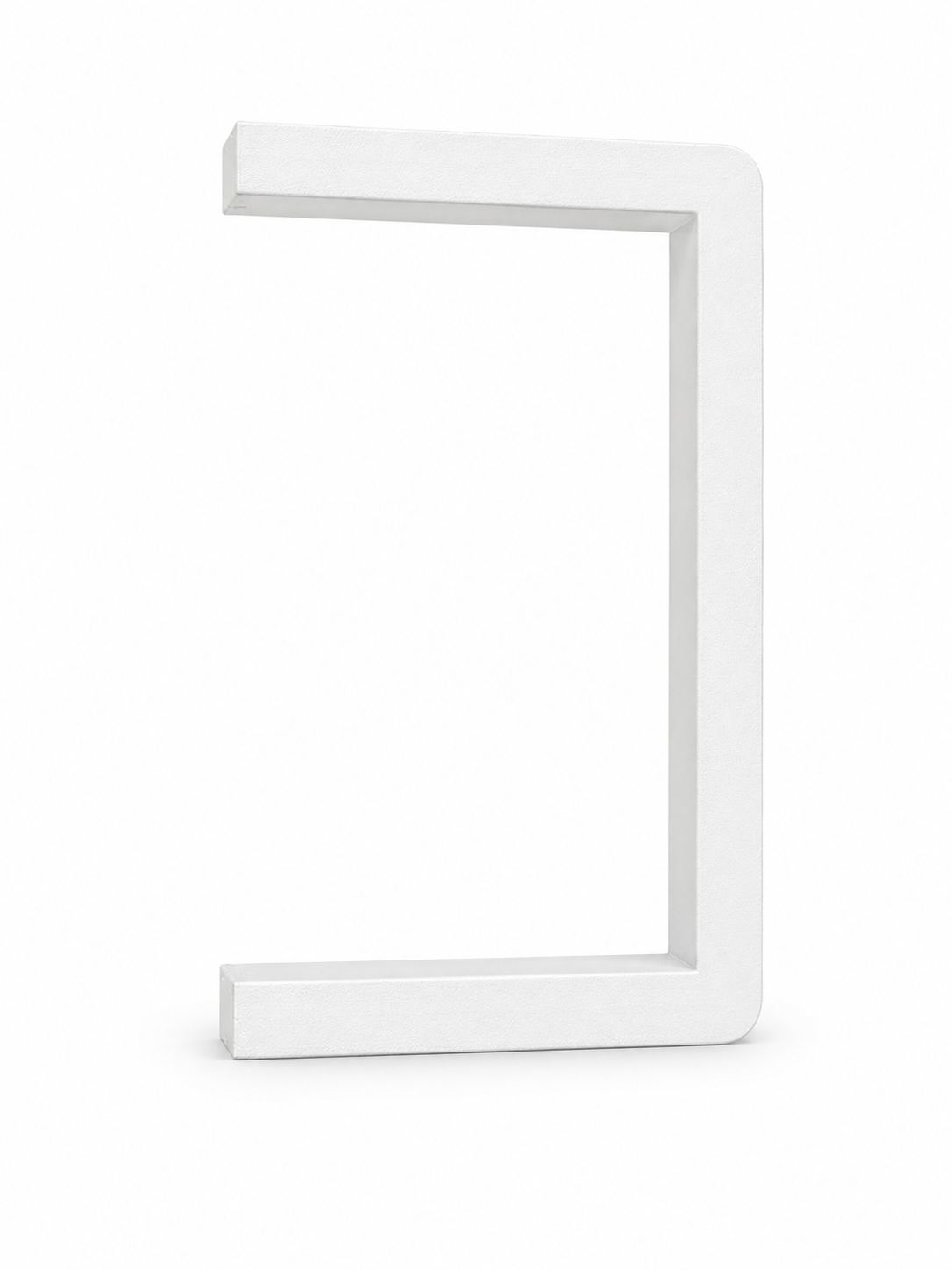 Biała rozeta pod syfon do szafki o wymiarach 200x100 mm. Maskownica wycięcia wykonana z trwałego tworzywa sztucznego.